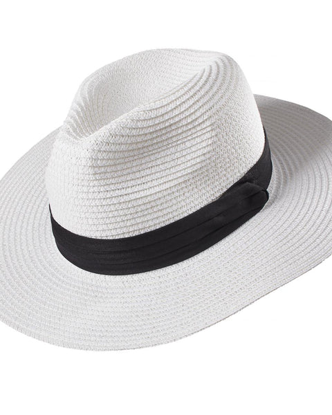 SBOVIA Wide Brim Panama Sunhat